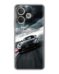 Чохол для OPPO A5 Pro з картинкою «Гоночний Mercedes AMG»
