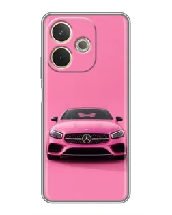 Чохол для OPPO A5 Pro з картинкою «Рожевий Mercedes AMG»