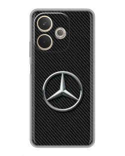 Чохол для OPPO A5 Pro з картинкою «Карбоновий Mercedes стиль»