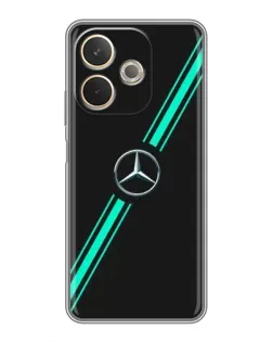 Чохол для OPPO A5 Pro з картинкою «Спортивні лінії Mercedes»