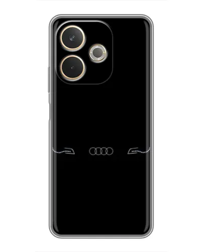 Чехол для OPPO A5 Pro с картинкой «Audi — световой подпись»