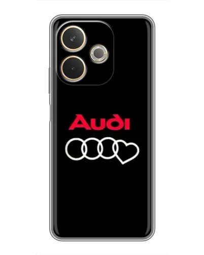 Чехол для OPPO A5 Pro с картинкой «Логотип Audi Heart»