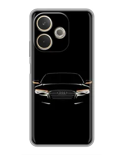 Чехол для OPPO A5 Pro с картинкой «Audi — ночной контур»
