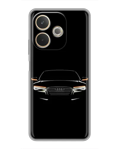 Чехол для OPPO A5 Pro с картинкой «Audi — ночной контур»