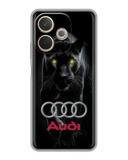 Чехол для OPPO A5 Pro с картинкой «Пантера и Audi»