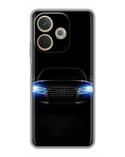 Чехол для OPPO A5 Pro с картинкой «Audi в неоне»