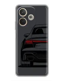 Чехол для OPPO A5 Pro с картинкой «Задняя часть Audi — арт»