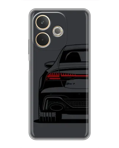 Чехол для OPPO A5 Pro с картинкой «Задняя часть Audi — арт»
