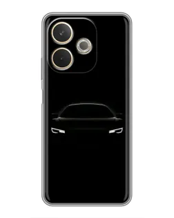 Чехол для OPPO A5 Pro с картинкой «Взгляд Audi в темноте»