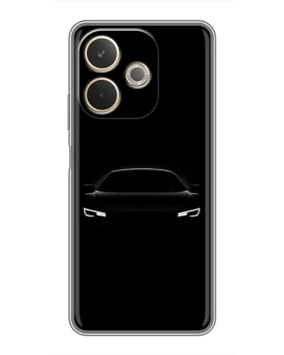 Чехол для OPPO A5 Pro с картинкой «Взгляд Audi в темноте»