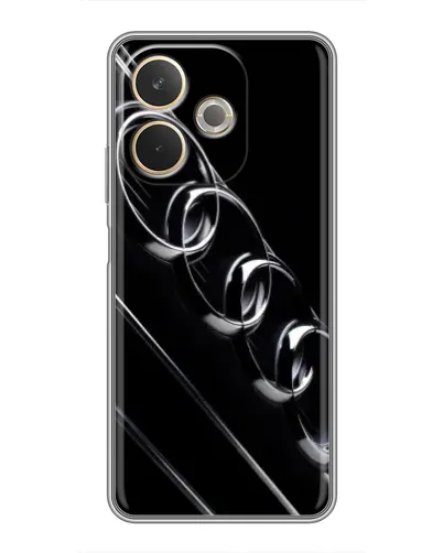 Чехол для OPPO A5 Pro с картинкой «Audi — абстрактные кольца»