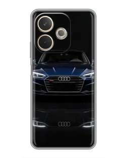 Чехол для OPPO A5 Pro с картинкой «Audi — ночное отражение»