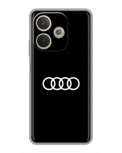 Чехол для OPPO A5 Pro с картинкой «Audi White Logo»