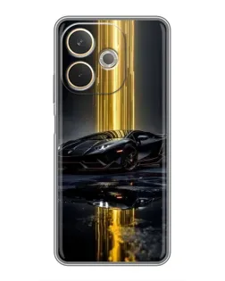 Чехол для OPPO A5 Pro с картинкой «Ночной Lamborghini драйв»