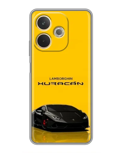 Чехол для OPPO A5 Pro с картинкой «Lamborghini Huracan черный»