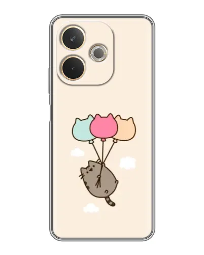 Чохол для OPPO A5 Pro з картинкою «Пушин на кульках» Чохол для OPPO A5 Pro з картинкою «Пушин на кульках»