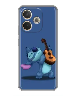 Чехол для OPPO A5 Pro с картинкой «Стич с укулеле»