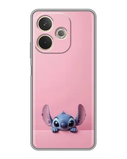 Чехол для OPPO A5 Pro с картинкой «Stitch выглядывает»