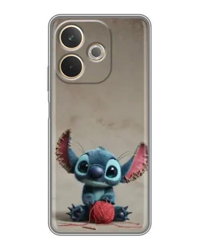Чехол для OPPO A5 Pro с картинкой «Стич на коричневом фоне» Чехол для OPPO A5 Pro с картинкой «Стич на коричневом фоне»