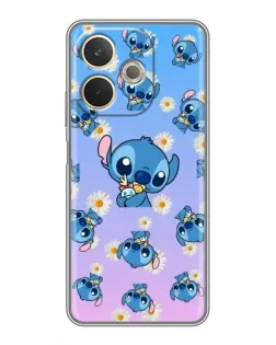 Чехол для OPPO A5 Pro с картинкой «Паттерн со Стичем»
