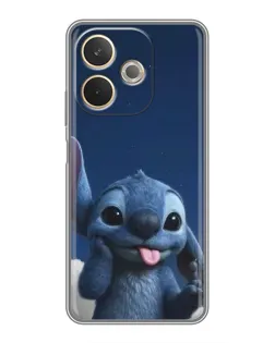 Чехол для OPPO A5 Pro с картинкой «Стич в облаках»