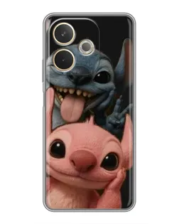 Чехол для OPPO A5 Pro с картинкой «Стич и Ангел»
