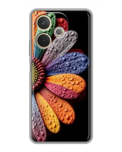 Чохол для OPPO A5 Pro з картинкою «Райдужна квітка»