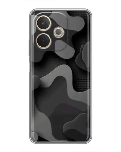 Чохол для OPPO A5 Pro з картинкою «Темний абстрактний камуфляж»