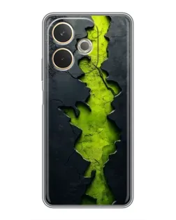 Чохол для OPPO A5 Pro з картинкою «Салатовий розлом скелі» Чохол для OPPO A5 Pro з картинкою «Салатовий розлом скелі»