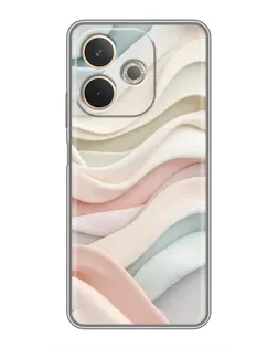 Чохол для OPPO A5 Pro з картинкою «Пастельні ніжні хвилі»
