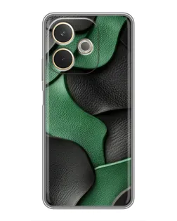 Чохол для OPPO A5 Pro з картинкою «Зелені шкіряні хвилі»