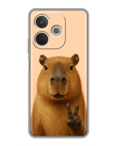 Чохол для OPPO A5 Pro з картинкою «Капібара вікторія»