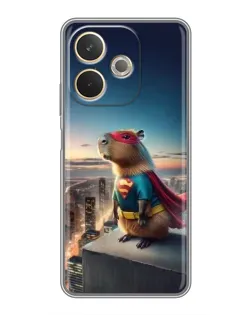 Чохол для OPPO A5 Pro з картинкою «Капі-мен супергерой» Чохол для OPPO A5 Pro з картинкою «Капі-мен супергерой»