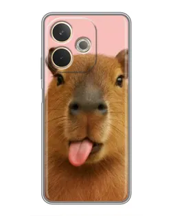 Чохол для OPPO A5 Pro з картинкою «Капібара з язиком» Чохол для OPPO A5 Pro з картинкою «Капібара з язиком»
