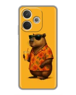 Чохол для OPPO A5 Pro з картинкою «Капібара на відпочинку» Чохол для OPPO A5 Pro з картинкою «Капібара на відпочинку»