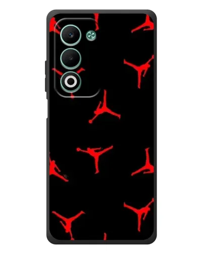 Чохол для OPPO A5 з картинкою «Jordan Red Pattern»