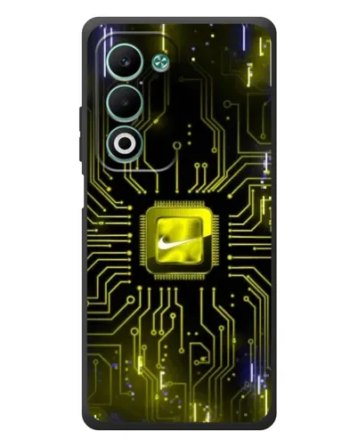 Чохол для OPPO A5 з картинкою «Nike — золота іскра»