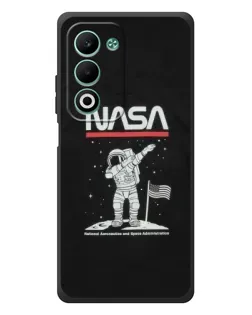 Чохол для OPPO A5 з картинкою «NASA — крокуємо по Місяцю» Чохол для OPPO A5 з картинкою «NASA — крокуємо по Місяцю»