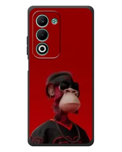 Чохол для OPPO A5 з картинкою «Bored Ape в червоному»