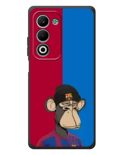 Чохол для OPPO A5 з картинкою «Bored Ape — фанат Барси»