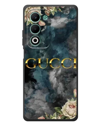 Чохол для OPPO A5 з картинкою «Абстрактні квіти Gucci»