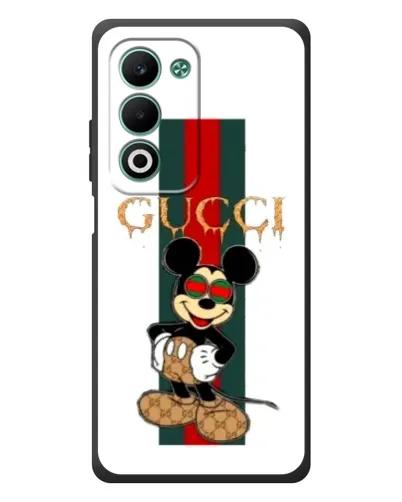 Чохол для OPPO A5 з картинкою «Міккі Маус Gucci — смуги»