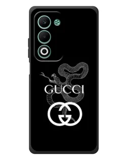 Чохол для OPPO A5 з картинкою «Gucci — срібна змія»