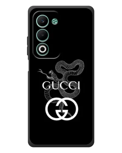 Чохол для OPPO A5 з картинкою «Gucci — срібна змія»