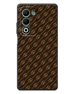 Чохол для OPPO A5 з картинкою «Gucci — золоті діагоналі»