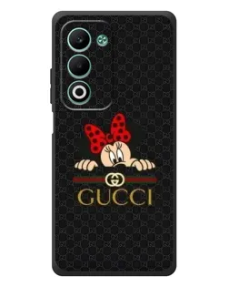 Чохол для OPPO A5 з картинкою «Мінні Маус Gucci — чорний»