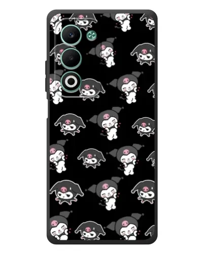 Чохол для OPPO A5 з картинкою «Чорний паттерн Kuromi» Чохол для OPPO A5 з картинкою «Чорний паттерн Kuromi»