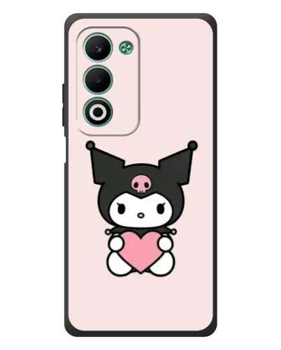 Чохол для OPPO A5 з картинкою «Kuromi та серце» Чохол для OPPO A5 з картинкою «Kuromi та серце»