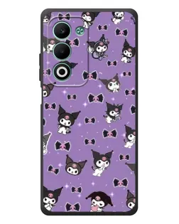 Чохол для OPPO A5 з картинкою «Kuromi — патерн» Чохол для OPPO A5 з картинкою «Kuromi — патерн»
