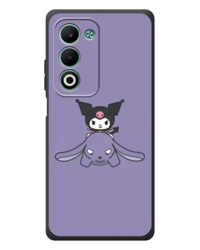 Чохол для OPPO A5 з картинкою «Kuromi на ліловому фоні» Чохол для OPPO A5 з картинкою «Kuromi на ліловому фоні»